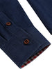 Plaid Edge Button Up Casual Long Sleeve Shirt