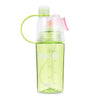 Sports Plastic Spray Cup Kettle Easy-carry Outdoor Cooling Water Bottle