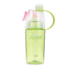 Sports Plastic Spray Cup Kettle Easy-carry Outdoor Cooling Water Bottle