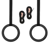2pcs ABS Non-slip Gymnastics Exercise Rings