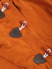 Solid Turtneck Toggle Button Pullover Long Sleeve T-shirt