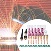 49pcs TIG Welding Torch Gas Lens #10 Pyrex Cup for WP - 17 / 18 / 26