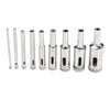15pcs Diamond Coated Drill Bit Glass Hole Opening Tool