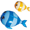 FB - 005 2CH RC Cartoon Inflatable Flying Fish Gold Aluminum Film Balloon Toy