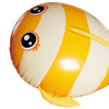 FB - 005 2CH RC Cartoon Inflatable Flying Fish Gold Aluminum Film Balloon Toy