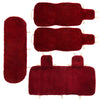 4PCS Universal Plush Car Seat Cushions Anti-slip Keep Warm Front Back Cover