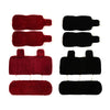 4PCS Universal Plush Car Seat Cushions Anti-slip Keep Warm Front Back Cover