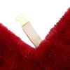 4PCS Universal Plush Car Seat Cushions Anti-slip Keep Warm Front Back Cover