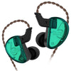 KZ AS06 In-ear Stereo Earphones 3BA Balanced Armature Driver Noise Cancelling HiFi BassEarbuds