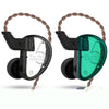 KZ AS06 In-ear Stereo Earphones 3BA Balanced Armature Driver Noise Cancelling HiFi BassEarbuds