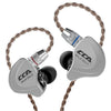 CCA C10 4BA+1DD Hybrid In-ear Earphone HiFi Sports Earbuds with Detachable Upgraded Cable