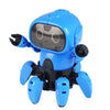 MoFun - 963 DIY Assembled Electric Robot Infrared Obstacle Avoidance Educational Toy