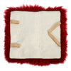 3PCS Universal Long Plush Woolen Car Seat Cushions Anti-slip Keep Warm Front Back Covers