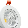 Modern LED Adjustable Tilt Angle Downlight Recessed Round Ceiling Spotlights