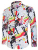Art Painting Print Long Sleeves Shirt