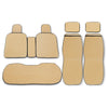 Universal Plush Car Seat Cushions Set Anti-slip Keep Warm Front Back Covers