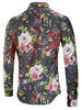Flowers Print Button Up Causal Shirt