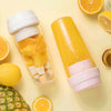 From Xiaomiyoupin 17PIN 400ML Portable DIY Fruit Juicing Extractor Cup Magnetic Outdoor Travel Bottle