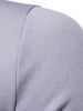 Basic Solid Color Fleece T-shirt
