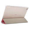 OCUBE 10.8 inch Tablet Case PU Leather Folio Cover with Transparent Back Shell for HUAWEI M5