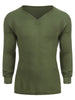 Long Sleeves V-Neck High Low Shirt