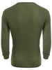 Long Sleeves V-Neck High Low Shirt