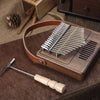 TOM TK - R1 17-key Kalimba Thumb Piano Walnut Wood Musical Instrument