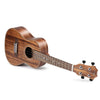 TOM TUC - 700 23 inch Acoustic Concert Ukulele Acacia Wood with Carrying Bag