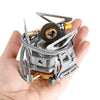 Outdoor Camping Folding Windproof Split Stove Portable Gas Burner