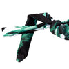 Sexy Spaghetti Strap Padded Leaf Print Criss Cross Low Waist Women Bikini Set