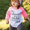 Unicorn Toddler Baby Kids Boy Girl Short Sleeve Tops T-shirt Tees Clothes Summer