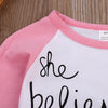 Unicorn Toddler Baby Kids Boy Girl Short Sleeve Tops T-shirt Tees Clothes Summer