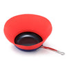 24CM Nonstick Frying Pan + Oil Splash Proof Cover for Kicthen