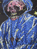 Skull Pattern Kangaroo Pocket Hoodie