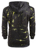 Skull Pattern Kangaroo Pocket Hoodie