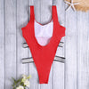 High-leg Padded Women Swimsuit