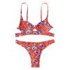 Underwire Swimwear Strap Backless Swimsuit Women Sexy Bikini Set