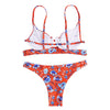 Underwire Swimwear Strap Backless Swimsuit Women Sexy Bikini Set
