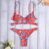 Underwire Swimwear Strap Backless Swimsuit Women Sexy Bikini Set