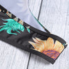 Plus Size Shoulder Strap Floral Print Padded Tied Racer Back Mid Waist Women Bikini Set