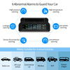 ZEEPIN C260 Tire Pressure Monitoring System Solar TPMS Universal Real-time Tester LCD Screen with 4 External Sensors