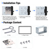 Excelvan Universal Double 2Din Fitting Kit Radio Headunit For Xtrons Eonon