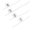 TOM TAS - 100 Nylon Replacement 4 Strings for Musical Instrument Ukulele