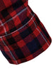 Contrast Tartan Print Casual Long Sleeve Shirt
