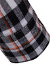 Contrast Tartan Print Casual Long Sleeve Shirt