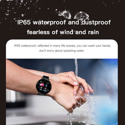 2019 Bluetooth Smart Watch Men Blood Pressure Round Smartwatch Women Watch Waterproof Sport Tracker WhatsApp For Android Ios