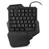 G30 Wired Gaming Keypad with LED Backlight 35 Keys One-handed Membrane Keyboard