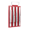 40pcs Socket Tray Rack 1/4 3/8 1/2 inch Snap Rail Tools Organizer
