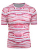 Streaky Pork Print Short Sleeves T-shirt