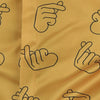 Valentine\'s Day Finger Heart Print Shirt